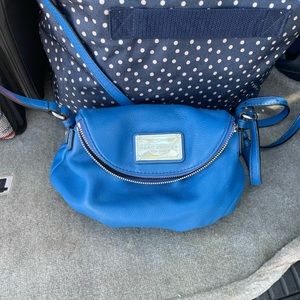 Like New Cobalt Blue Marc Jacobs “Natasha” leather crossbody